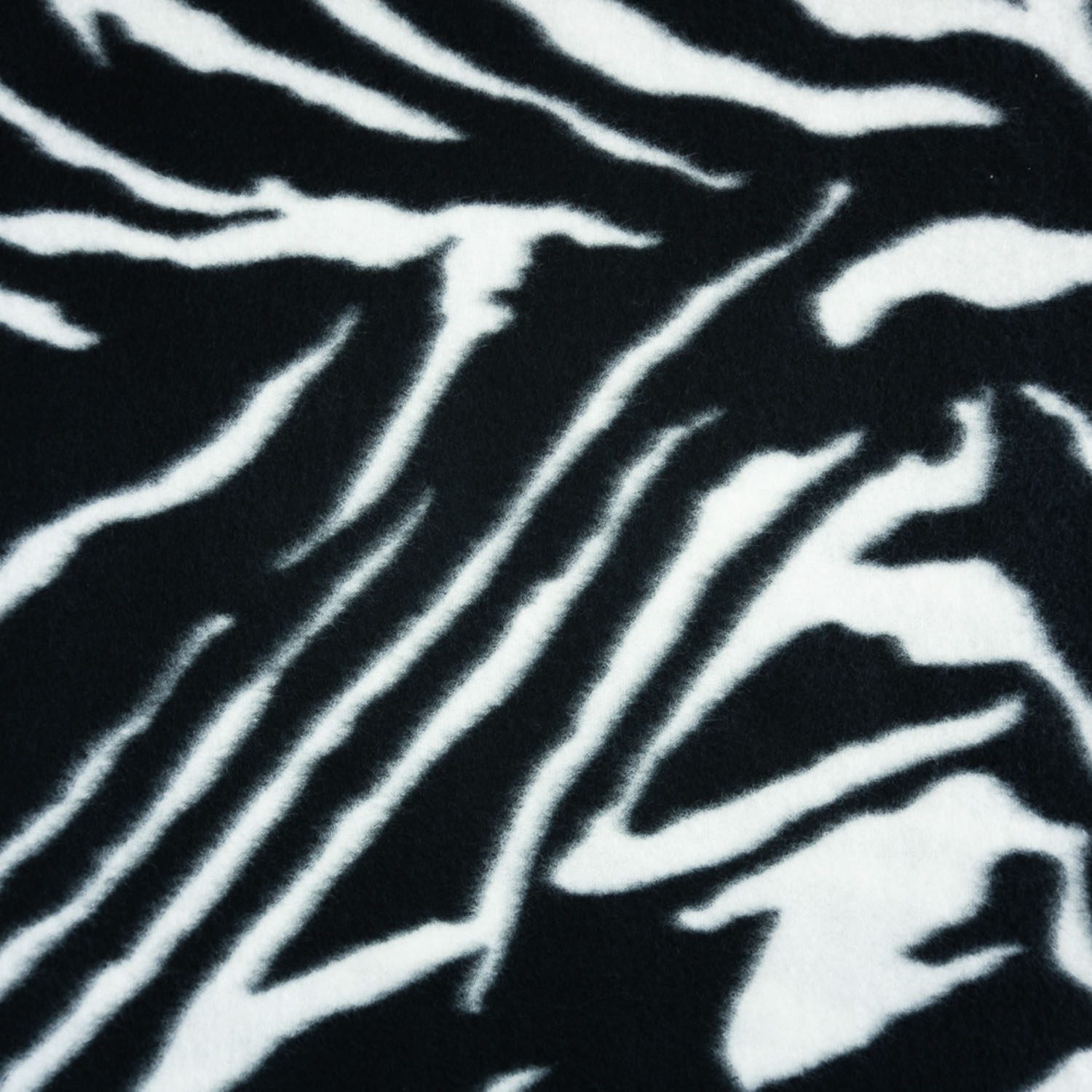Fleece Estampado Animal Print Zebra