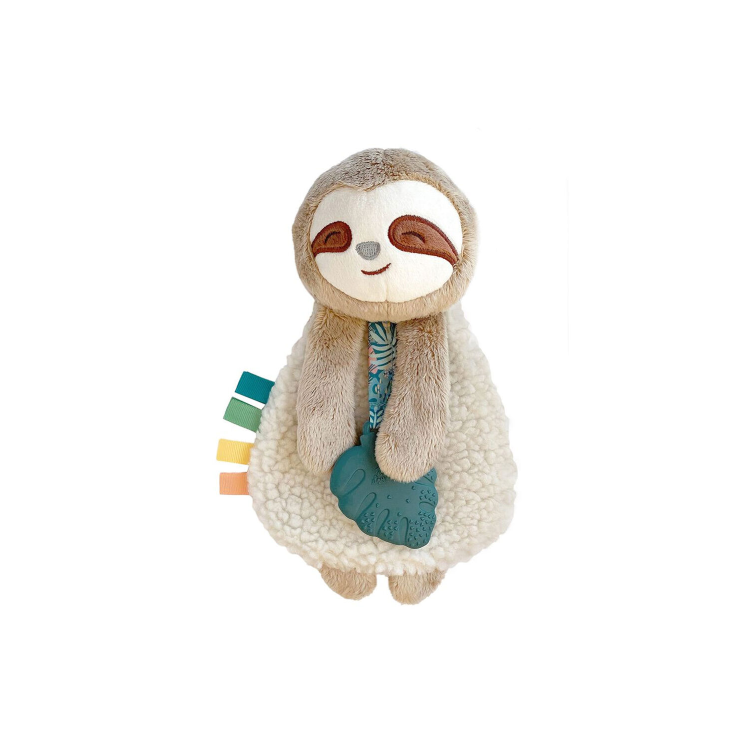 Itzy Ritzy Lovey Pal Plush and Teether Toy - Payton The Sloth