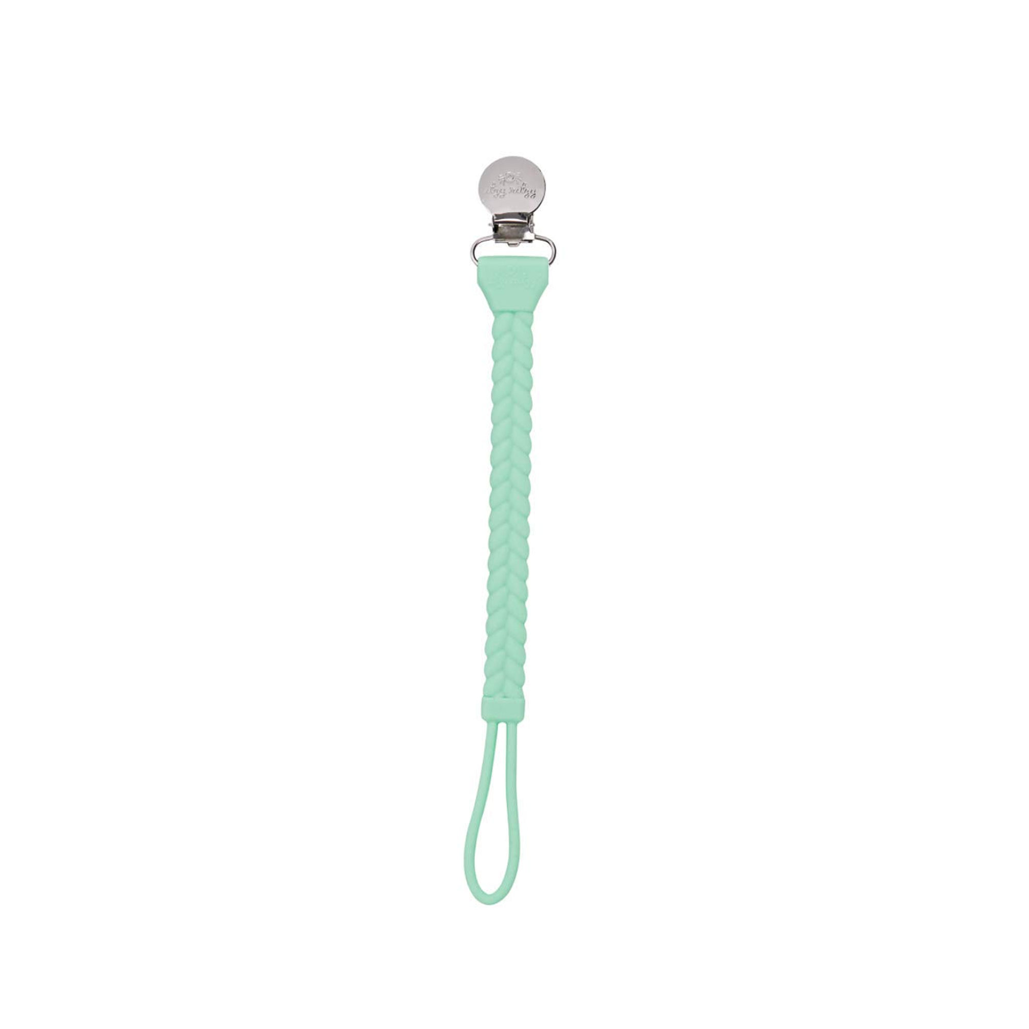 Itzy Ritzy Sweetie Strap Beaded Pacifier Clip - Mint