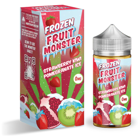 Strawberry Kiwi Pomegranate Ice Frozen Fruit Monster by Monster Vape Labs