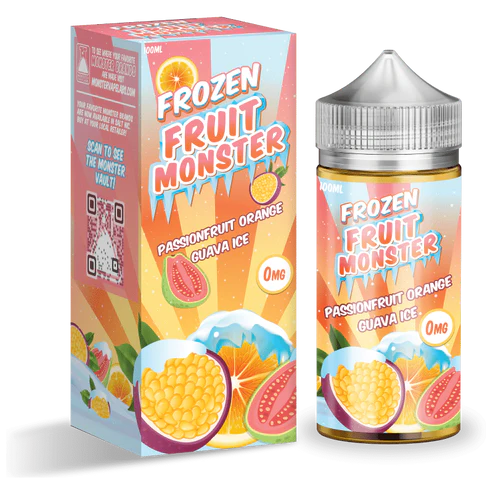 Passionfruit Orange Guava Ice Frozen Fruit Monster by Monster Vape Labs